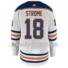 Adidas Maillot de Hockey Edmonton Oilers RYAN STROME 18 Blanc Authentic - Homme